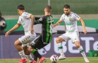 Cuiabá sai na frente com “Lei do Ex’, mas cede empate ao América-MG e chega ao quinto jogo sem vencer