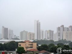 Cuiabá e 73 cidades de Mato Grosso estão em alerta para tempestades, diz Inmet: veja lista