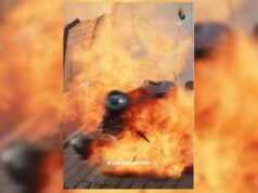 Piloto de arrancada sofre grave acidente e sai andando no RS: veja