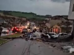 Adolescente de 14 anos é uma das vítimas do tornado que atingiu o PR