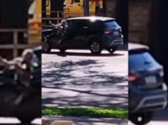 Em estado alterado, homem é atingido por carro em Maringá. Vídeo