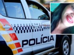 Mulher morre atropelada por carreta durante discussão com o marido