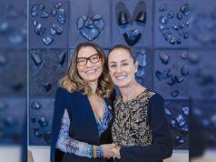 Janja presta solidariedade à presidente do México após assédio na rua