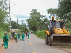 Distrito de Pai André recebe ação intensiva de zeladoria – Distrito de Pai André recebe ação intensiva de zeladoria