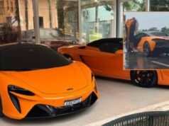 McLaren de R$ 4 milhões envolvida em acidente já foi apreendida em operação policial