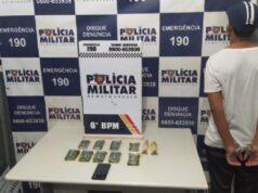 PM para motorista e encontra adolescente de 14 anos transportando drogas