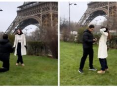 Aos pés da Torre Eiffel