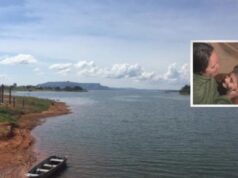 Embarcação naufraga no Lago do Manso; mãe e filhos resgatados