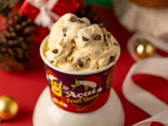 A criação exclusiva do Açaí Fruit Show que traz o gostinho de panettone para dentro da açaiteria