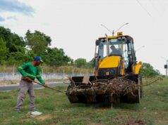 Bairros e avenidas de Várzea Grande recebem serviços de limpeza e de manutenção de iluminação pública – Bairros e avenidas de Várzea Grande recebem serviços de limpeza e de manutenção de iluminação pública
