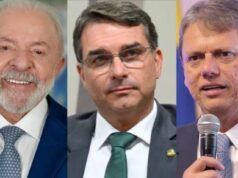 Lula venceria Flávio por 15 pontos e Tarcísio por 5, diz Datafolha