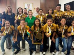 Prefeita recepciona campeões várzea-grandenses – Prefeita recepciona campeões várzea-grandenses