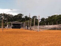 Prefeitura de Rondonópolis | Estrutura está quase pronta para a Virada Rondon 2026