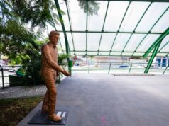 Prefeitura de Cuiabá esclarece que acervo de Dante de Oliveira permanecerá na Praça Rachid Jaudy