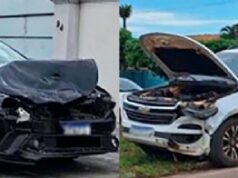 Colisão entre S10 e carro de passeio deixa dois feridos no interior de MT