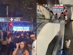 Incêndio em shopping do RJ deixa 4 feridos e 1 brigadista desaparecido