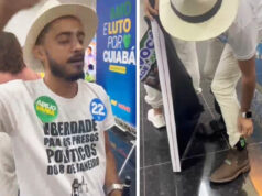 Supremo mira ‘patriota’ de MT por violação de tornozeleira