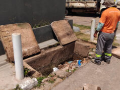 Prefeitura de Várzea Grande realiza ações de limpeza e recuperação de bocas de lobo – Prefeitura de Várzea Grande realiza ações de limpeza e recuperação de bocas de lobo