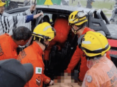 Raio atinge apoiadores de Nikolas que aguardavam ato em Brasília