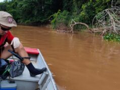 Indígena morre afogado após naufrágio de canoa no Rio Vermelho