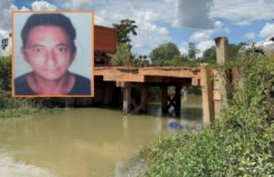 Motociclista perde controle em cima de ponte e morre ao cair às margens de rio no Nortão