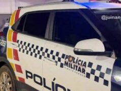 Mulher agredida pelo marido é resgatada pela PM após ser vista correndo pela rua pedindo ajuda