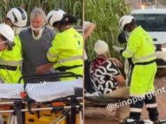 Casal de idoso fica ferido em batida entre carro e carreta na BR-163