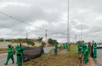 Rodovia Mário Andreazza recebe mutirão de limpeza e sinalização – Rodovia Mário Andreazza recebe mutirão de limpeza e sinalização
