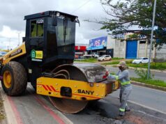 Prefeitura reorganiza estrutura interna e Serviços Públicos e Mobilidade Urbana integra ações de tapa-buracos em Várzea Grande – Prefeitura reorganiza estrutura interna e Serviços Públicos e Mobilidade Urbana integra ações de tapa-buracos em Várzea Grande