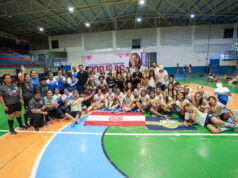 Atletas movimentaram o fim de semana no 1º Torneio “Por Elas”