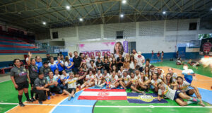 Atletas movimentaram o fim de semana no 1º Torneio “Por Elas”