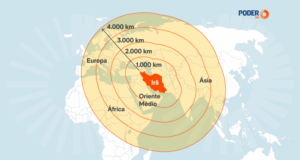 Irã tem mísseis para atingir quase toda a Europa