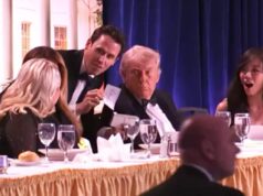 Donald Trump é retirado às pressas de jantar após disparos