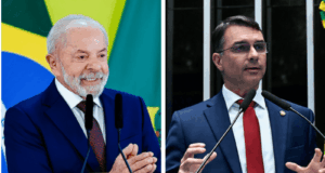 Lula e Flávio Bolsonaro aparecem empatados em eventual 2º turno, aponta Datafolha