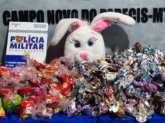 Polícia Militar frustra evento e apreende ovos de Páscoa que seriam distribuídos por facção