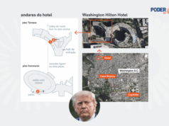 Veja local acessado por atirador em hotel de jantar de Trump