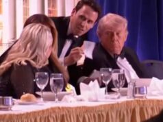 Trump é retirado às pressas de jantar nos EUA