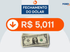 Dólar cai para R$ 5,01; Bolsa bate novo recorde