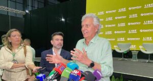 Em Cuiabá, ex-governador Caiado defende união da centro-direita