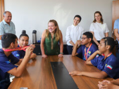 Prefeita Flávia Moretti recebe atletas medalhistas do Meeting Paralímpico em Várzea Grande – Prefeita Flávia Moretti recebe atletas medalhistas do Meeting Paralímpico em Várzea Grande