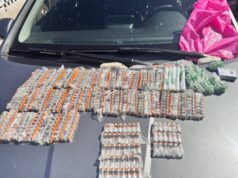 Polícia Militar e PRF apreendem R$ 300 mil em frascos de Monjauro e prendem casal por contrabando