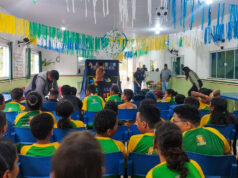 Projeto da Guarda Municipal leva orientação sobre proteção infantil a alunos da zona rural – Projeto da Guarda Municipal leva orientação sobre proteção infantil a alunos da zona rural