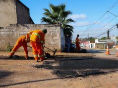 Bairro Joaquim Curvo recebe manutenção asfáltica e operação tapa-buracos – Bairro Joaquim Curvo recebe manutenção asfáltica e operação tapa-buracos