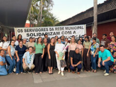 Servidores da Educação se solidarizam com Secretária por incêndio em depósito da Smecel – Servidores da Educação se solidarizam com Secretária por incêndio em depósito da Smecel