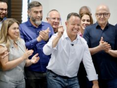Prefeito e governador assinam ordem de serviço para asfaltar 100% do Sagrada Família