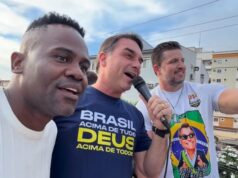 Flávio Bolsonaro cita fé em marcha e PL reforça nome de Wellington