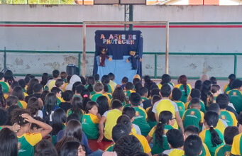 Teatro de fantoches da Guarda Municipal leva conscientização sobre violência contra a mulher a alunos da rede municipal – Teatro de fantoches da Guarda Municipal leva conscientização sobre violência contra a mulher a alunos da rede municipal
