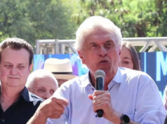 “Quem rouba com a mão esquerda e com a direita é ladrão”, diz Caiado