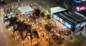 Estande da Prefeitura oferece espaço gratuito de lazer e alimentação durante a 52ª Exposul