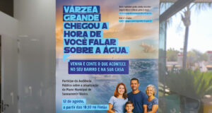 Audiência pública do PMSB acontece hoje (12), às 18h30, no Fiotão, em Várzea Grande – Audiência pública do PMSB acontece hoje (12), às 18h30, no Fiotão, em Várzea Grande